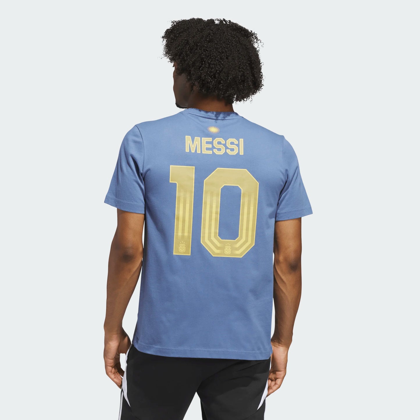 M MESSI N&N TEE CREBLU