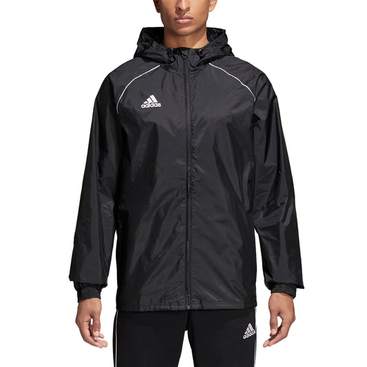 CORE 18 RAIN JACKET-BLACK/WHITE A